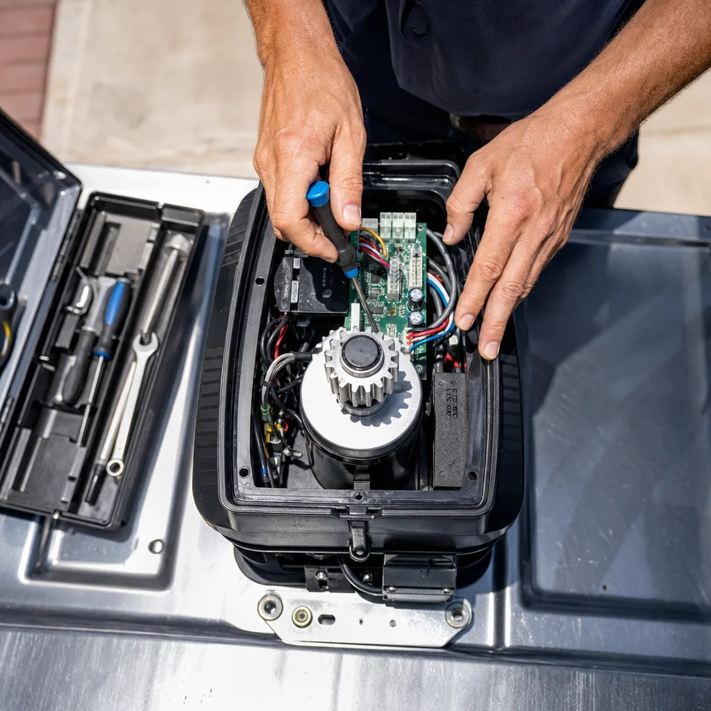 Illustration for same day gate opener repair in los angeles