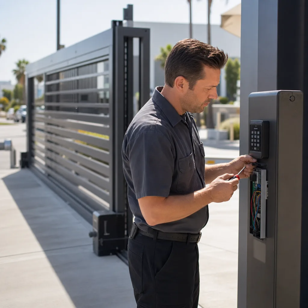 Illustration for 24 7 commercial access control installation in los angeles