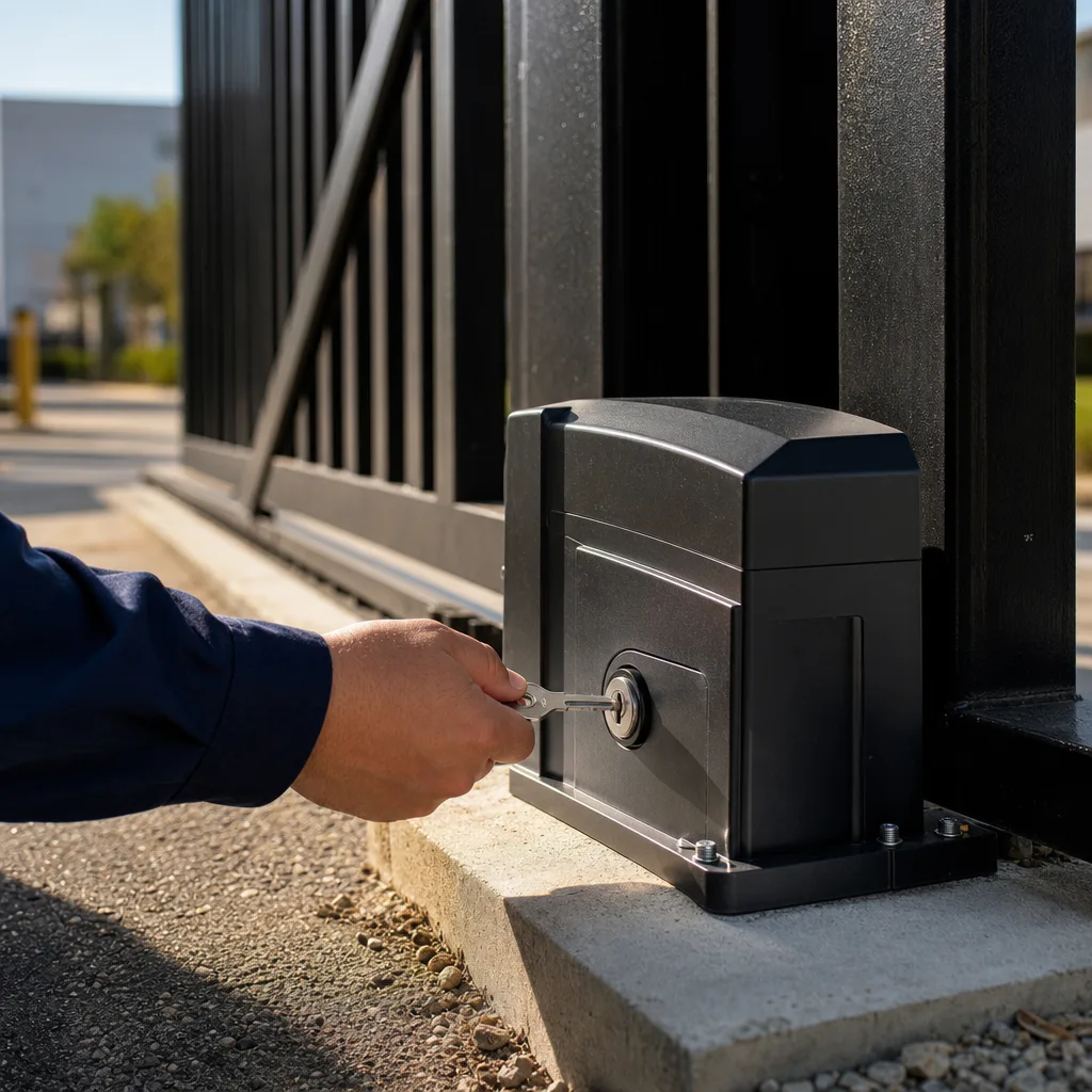 Illustration for commercial access control