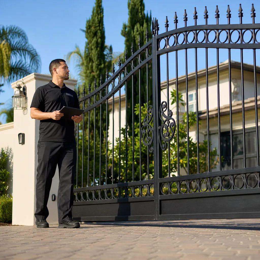 Illustration for gate repair near me
