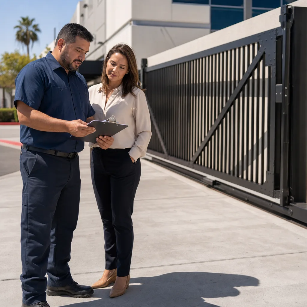 Illustration for commercial access control near me