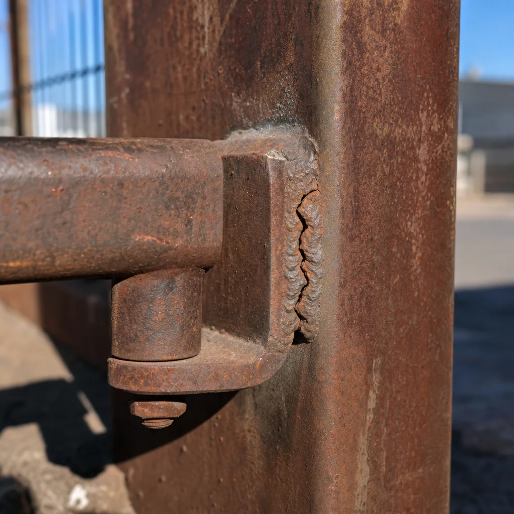 Illustration for commercial gate repair